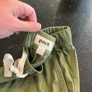 Pact organic cotton pants. Size large. Work once.